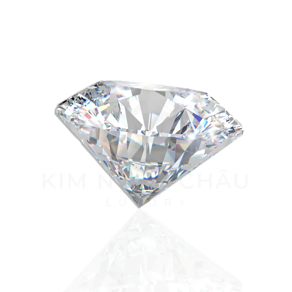 Kim cương thiên nhiên 4.5MM – Nước E – VVS1 - 3EX NONE