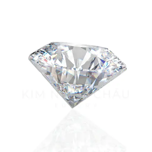 Kim cương thiên nhiên 6.3MM – Nước D – VVS1 - 3EX NONE